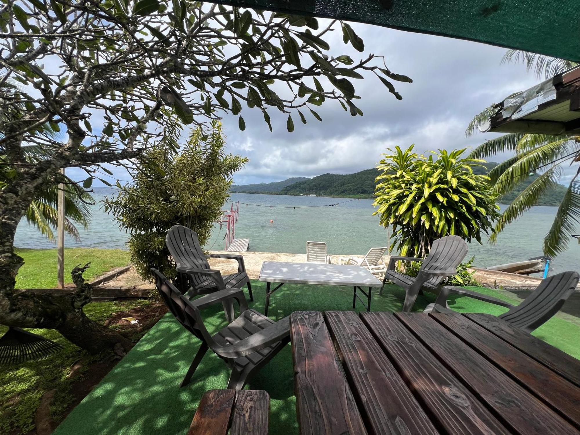 Villa De La Baie Raiatea - Bord De Mer Uturoa Eksteriør bilde